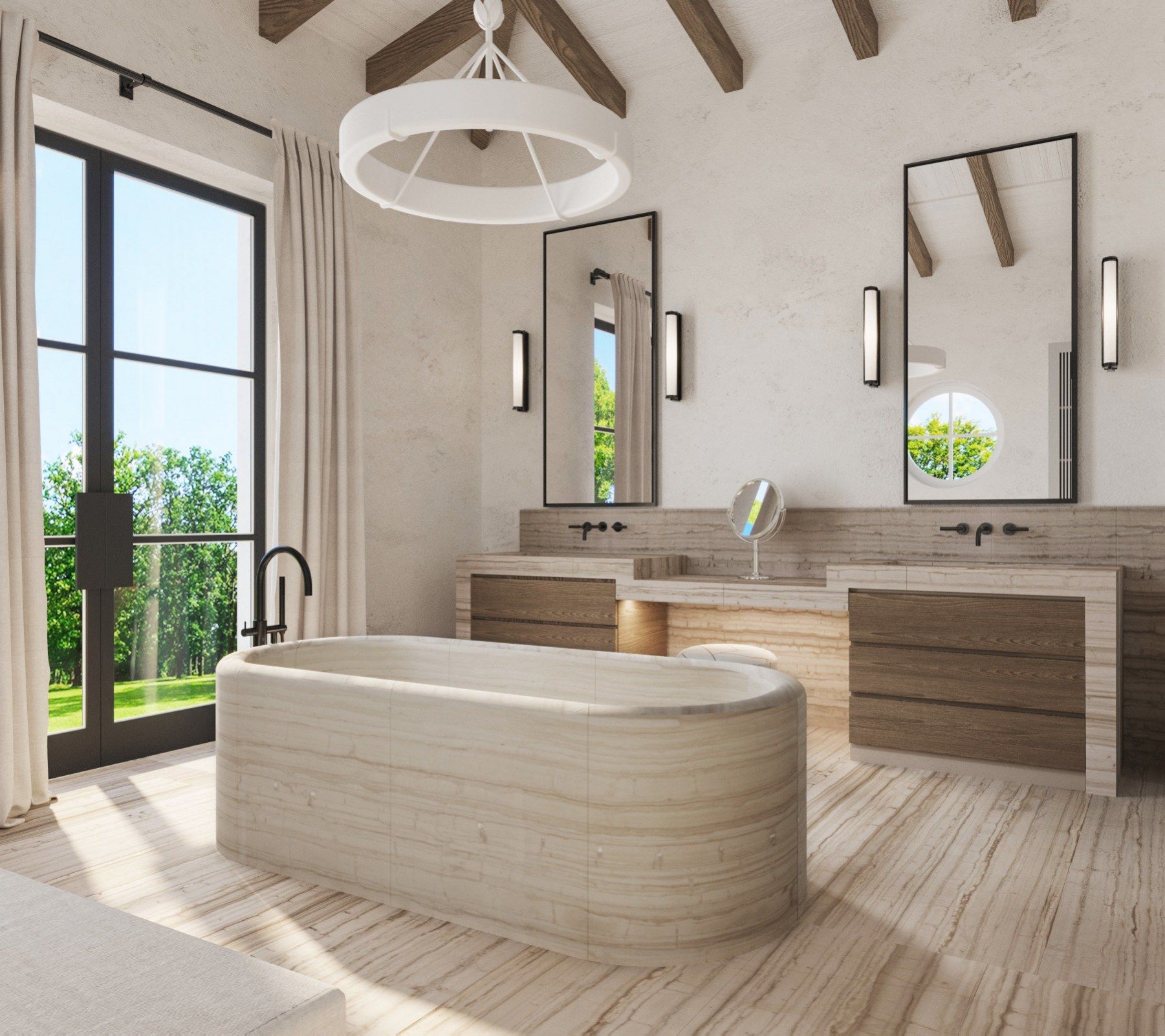 Villa de 2 400 m² à Calonge, Espagne — étude lumière, vue 1