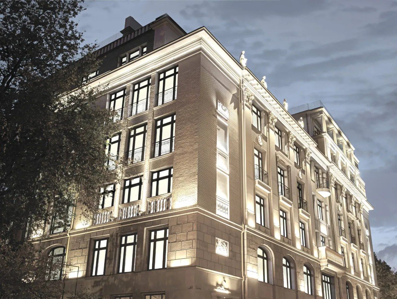 Résidence Malaïa Bronnaïa 15, Moscou — vue 1