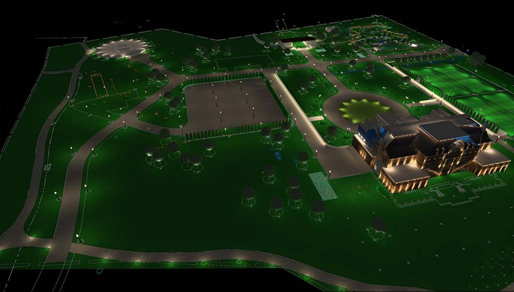 Raevo Golf & Country Club, région de Moscou — étude lumière, vue 4