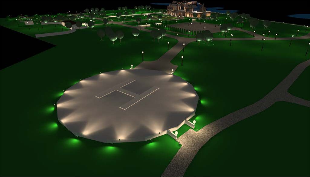 Raevo Golf & Country Club, région de Moscou — étude lumière, vue 7