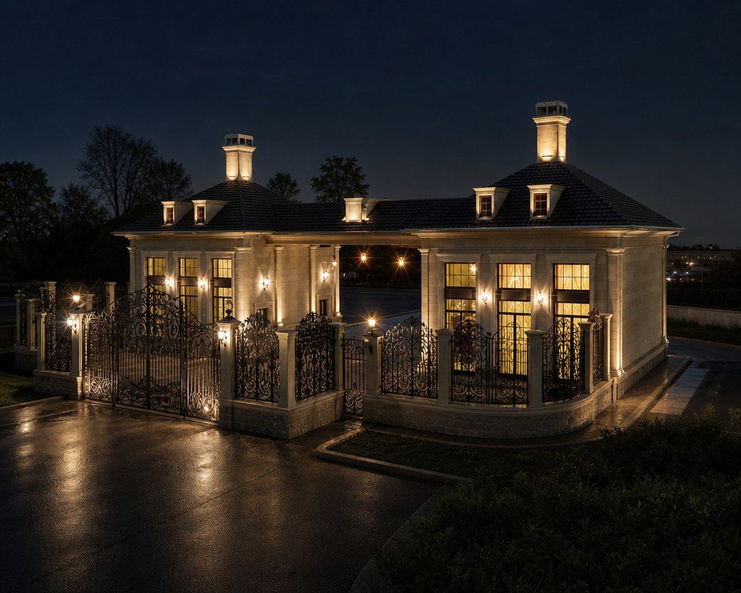 Raevo Golf & Country Club, région de Moscou — étude lumière, rendu retravaillé par IA