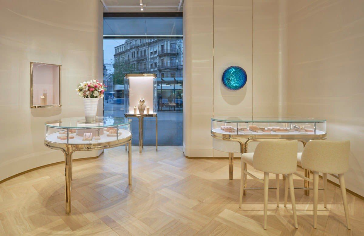Tiffany & Co. boutique, Globus Zurich, Switzerland — photo 1