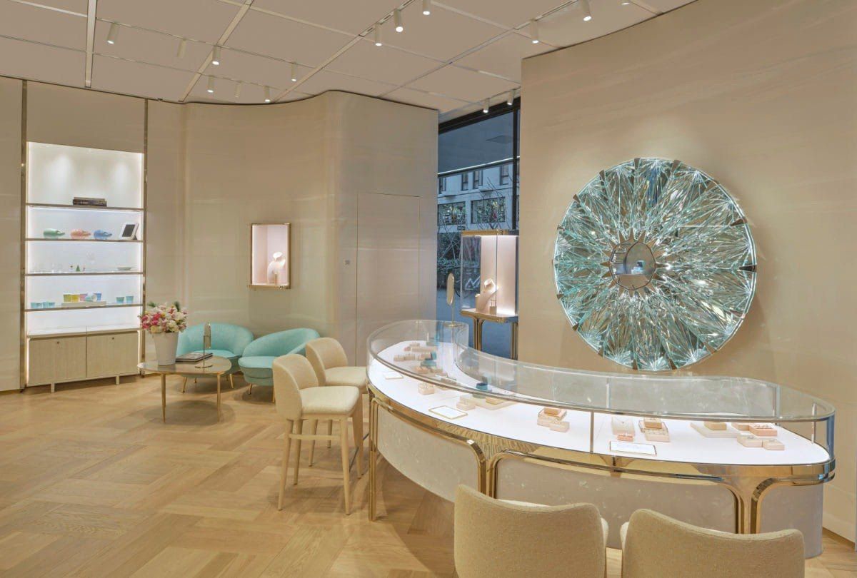 Tiffany & Co. boutique, Globus Zurich, Switzerland — photo 7