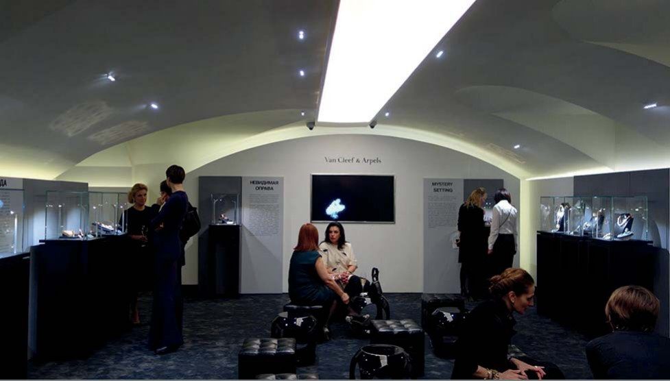 Exposition Van Cleef & Arpels, Moscou — vue 4